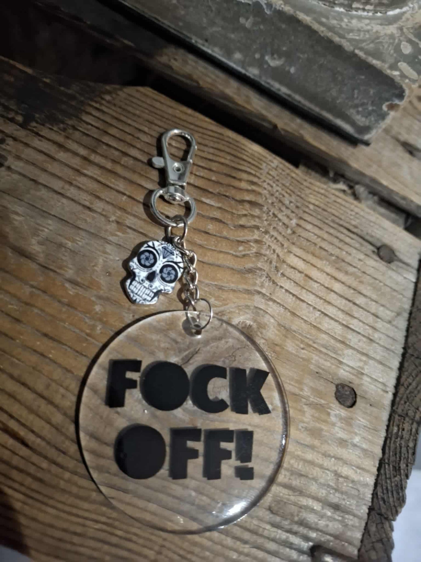 Fuck off sleutelhanger