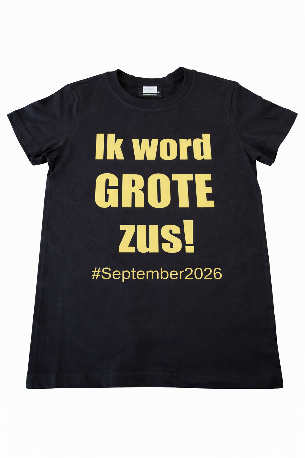 Kinder t-shirt 'grote zus'