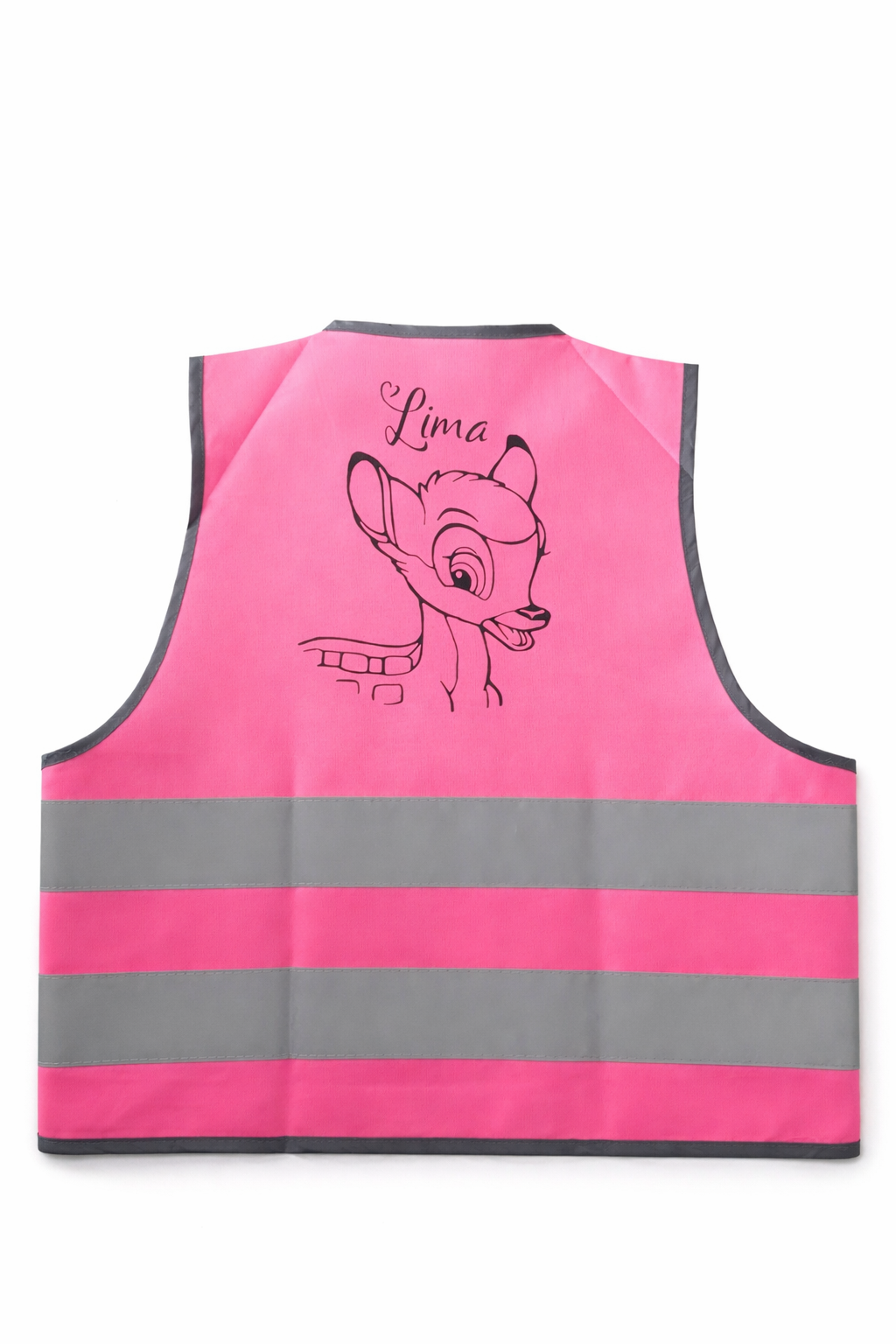 Fluohesje met naam & tekening