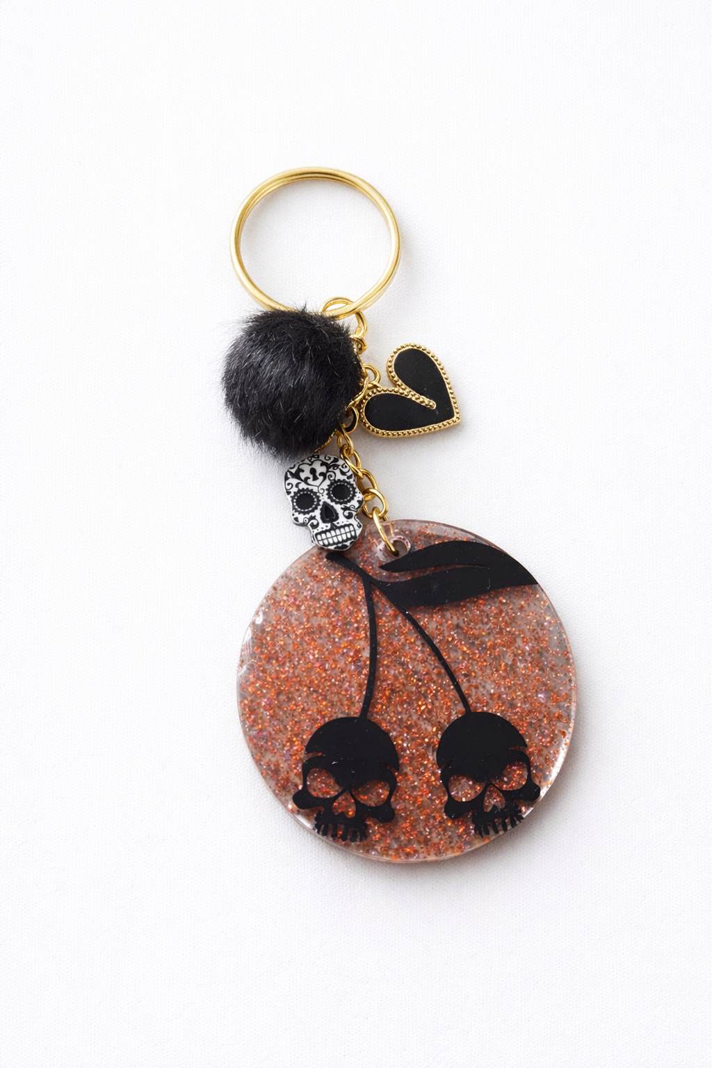 Sleutelhanger 'Cherryskull'
