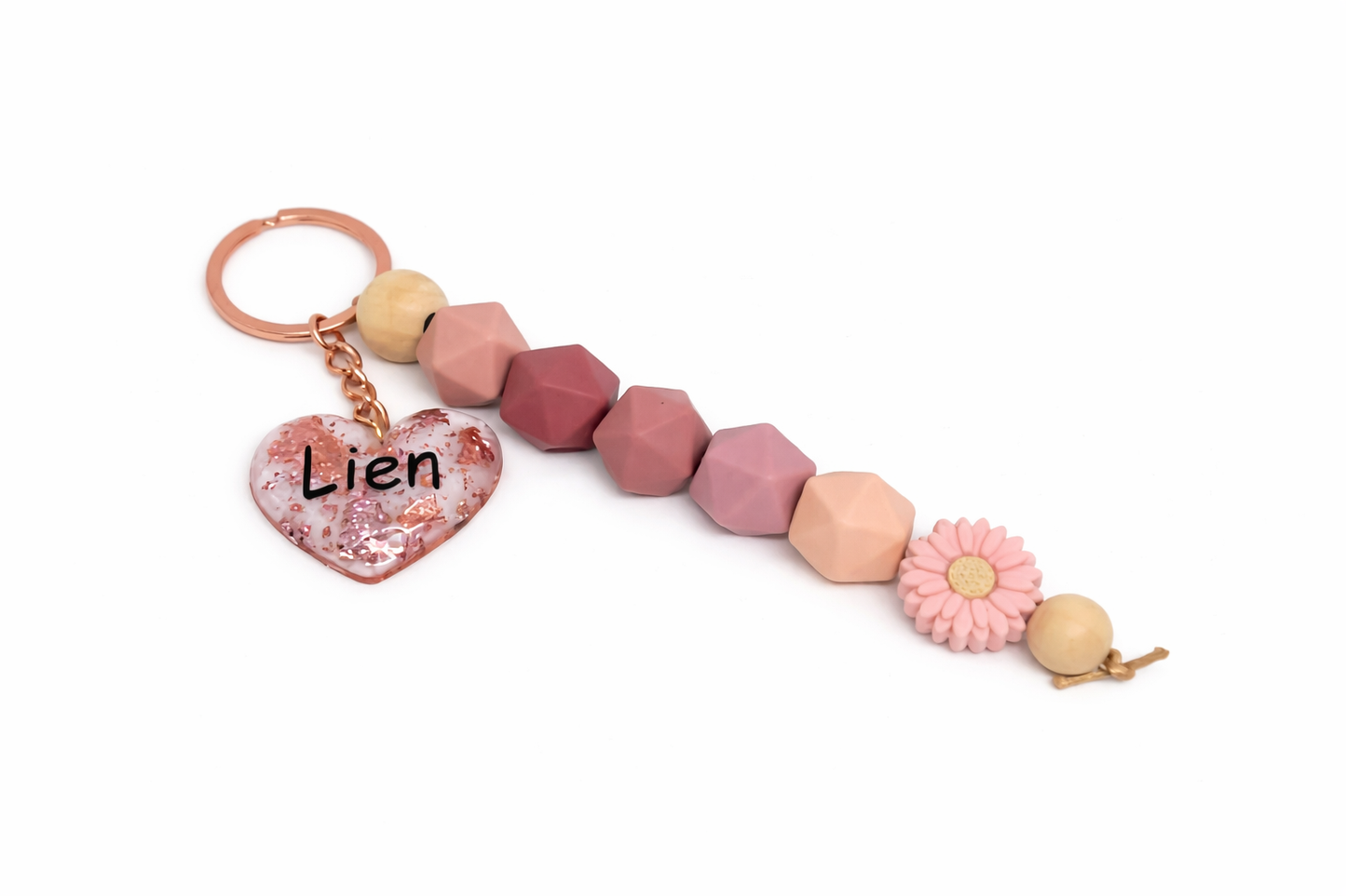 Sleutelhanger 'rose love'