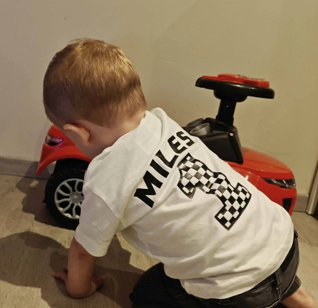 Kinder t-shirt 'Fast one'
