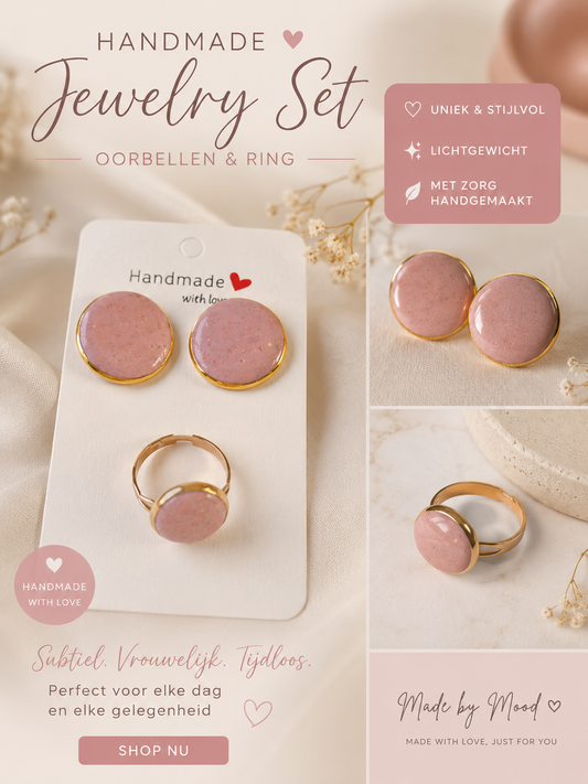 Oorbellen en ring