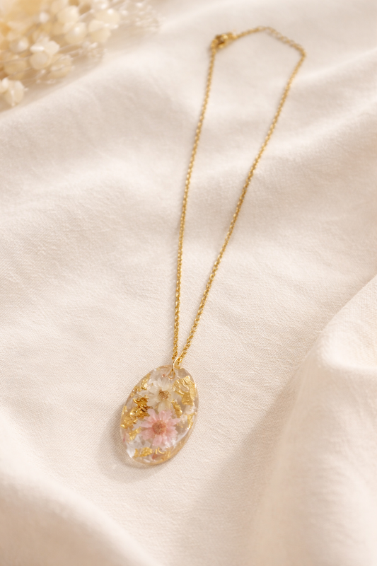 Ketting 'Golden flower'