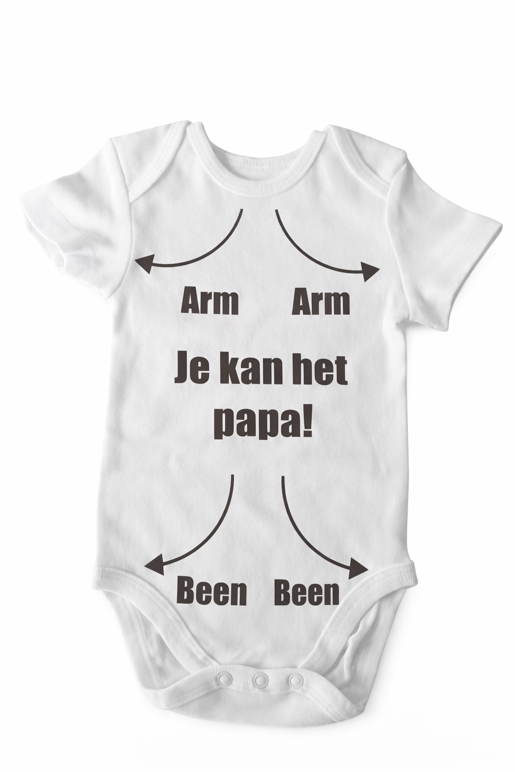 Romper 'Je kan het papa!'