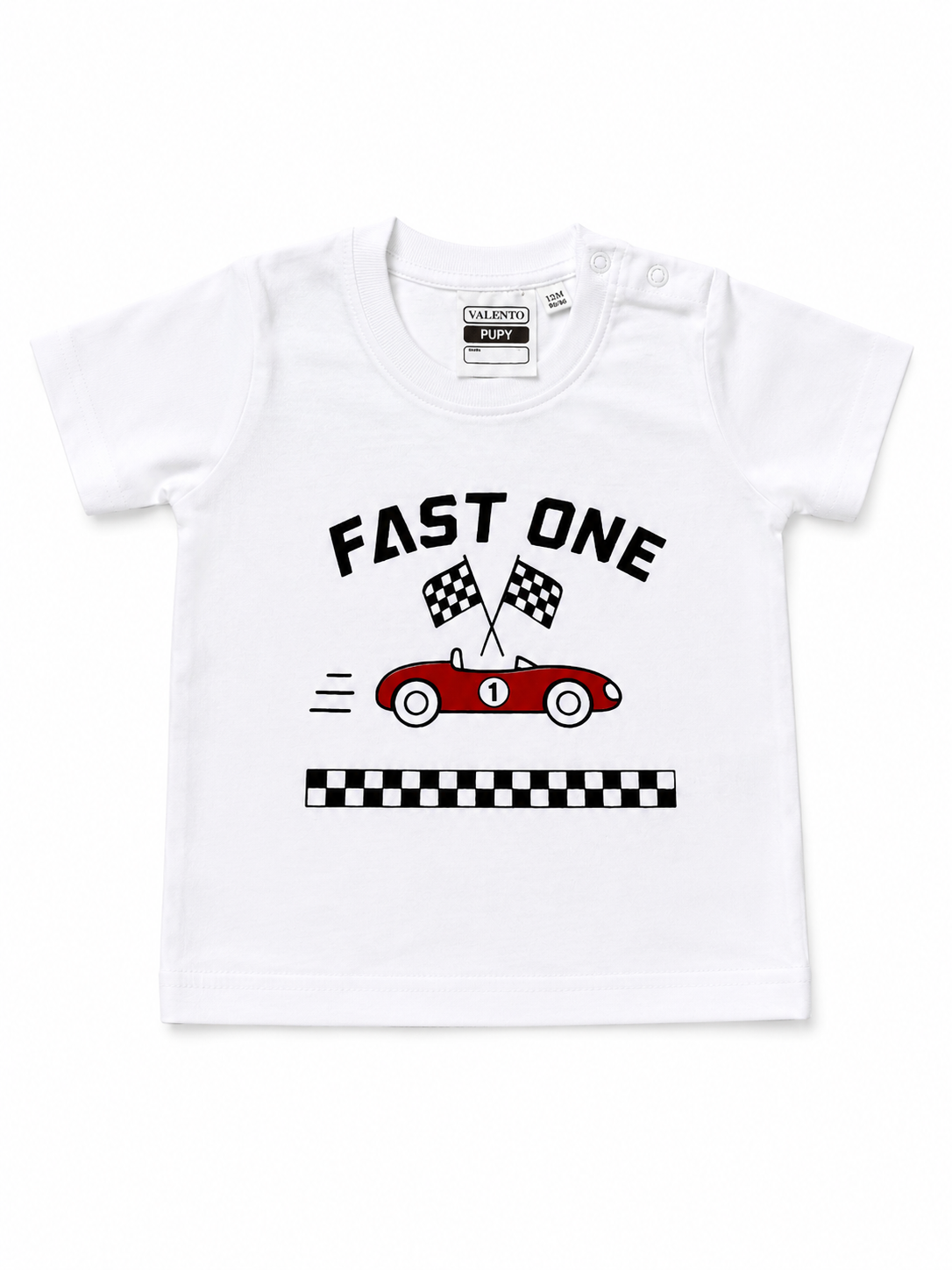 Kinder t-shirt 'Fast one'