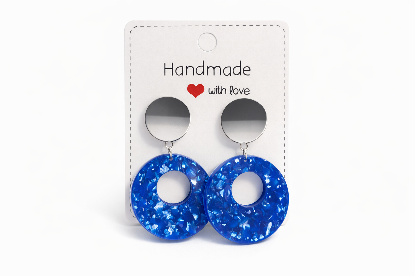 Oorbellen 'Royal Blue'